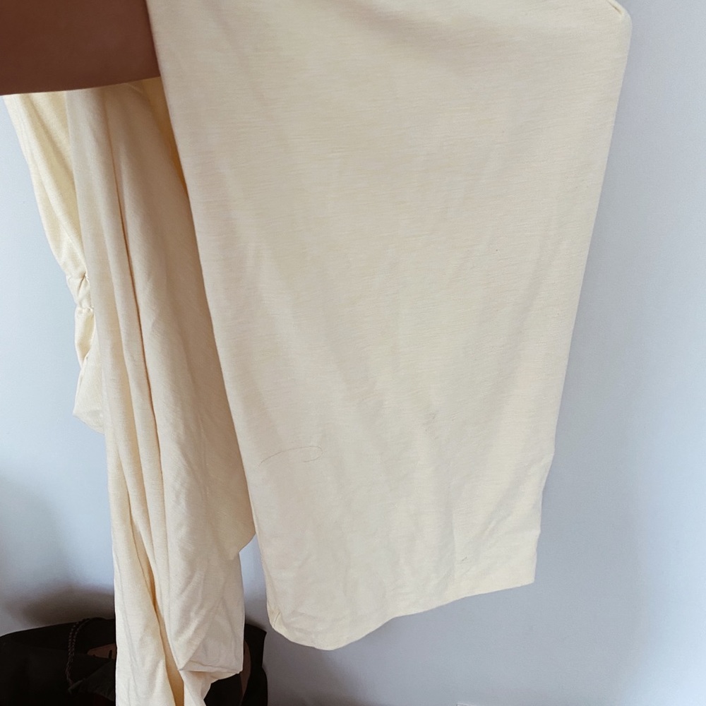 Soft yellow jumpsuit